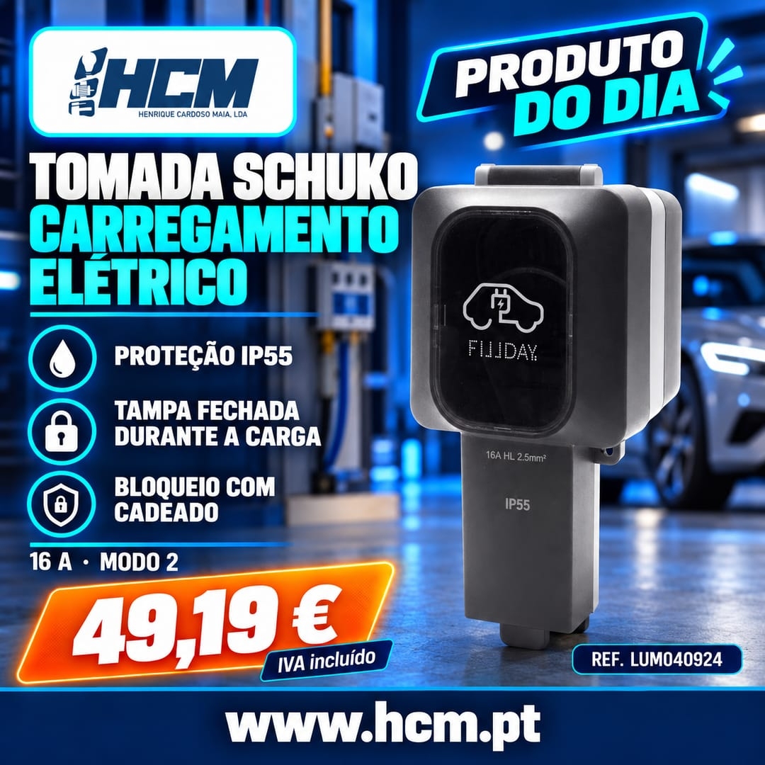 Tomada Carregamento Elétrico